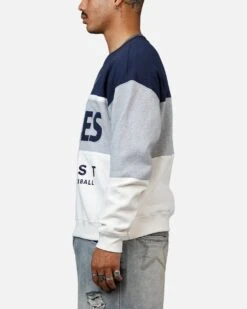 '47 BRAND 47 Brand New York Yankees On Five Crewneck Navy/Grey -Culture Kings 02050928 YN242 mens 0050