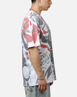 Mitchell & Ness Dennis Rodman Showstopper T-Shirt Red -Culture Kings 02051008 YR001 mens 0040