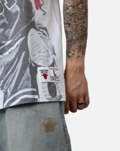 Mitchell & Ness Dennis Rodman Showstopper T-Shirt Red -Culture Kings 02051008 YR001 mens 0070