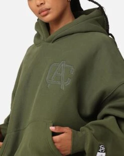 Carre Academy V2 Oversized Hoodie Forest Green -Culture Kings 02051050 YF006 womens 00060