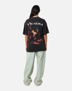 Goat Crew Marvel Spider-Man Y2K Venom The Host Vintage T-Shirt Black Acidwash 12 Goat Crew Marvel Spider-Man Y2K Venom The Host Vintage T-Shirt Black Acidwash -Culture Kings 02051105 YB017 womens 00040