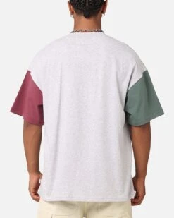 Carre Block Oversized T-Shirt Multi -Culture Kings 02051212 YM041 mens 00030