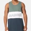 Carre Boost Panel Singlet Forest Green