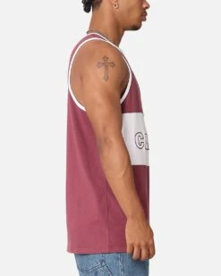 Carre Boost Panel Singlet Maroon -Culture Kings 02051213 YM100 mens 00040