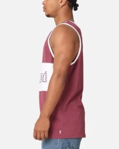 Carre Boost Panel Singlet Maroon -Culture Kings 02051213 YM100 mens 00050