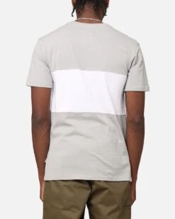 Carre Boost Panel T-Shirt Grey/White -Culture Kings 02051214 YQ122 mens 00030