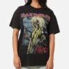 Iron Maiden Killers Green T-Shirt Black Vintage -Culture Kings 02051273 YB336 womens 00010