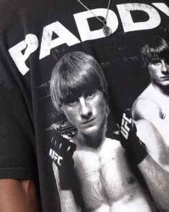 UFC By Culture Kings Paddy 'The Baddy' Pimblett Vintage T-Shirt Black Acidwash 13 UFC By Culture Kings Paddy 'The Baddy' Pimblett Vintage T-Shirt Black Acidwash -Culture Kings 02051285 YB017 mens 0060