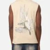 Saint Morta Doves Oversized Muscle T-Shirt Stone -Culture Kings 02051302 YS400 mens 00010
