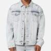 Saint Morta Denim Trucker Jacket Light Blue Denim -Culture Kings 02051307 YD076 mens 00010