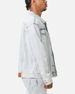 Saint Morta Denim Trucker Jacket Light Blue Denim 12 Saint Morta Denim Trucker Jacket Light Blue Denim -Culture Kings 02051307 YD076 mens 00040