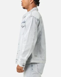 Saint Morta Denim Trucker Jacket Light Blue Denim 13 Saint Morta Denim Trucker Jacket Light Blue Denim -Culture Kings 02051307 YD076 mens 00050