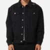 Saint Morta Denim Trucker Jacket Washed Black 1 Saint Morta Denim Trucker Jacket Washed Black -Culture Kings 02051307 YW607 mens 00010