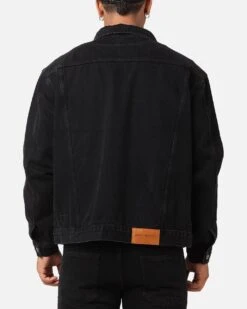 Saint Morta Denim Trucker Jacket Washed Black -Culture Kings 02051307 YW607 mens 00030