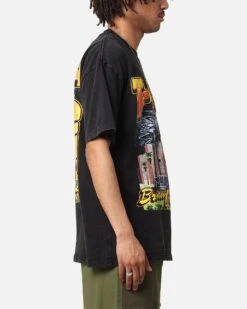 UFC By Culture Kings Brian Ortega T-City Vintage T-Shirt Black Acidwash -Culture Kings 02051312 YB017 mens 00050