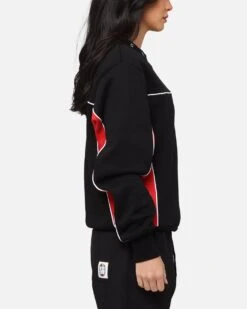 Carre International Crewneck Black/Red -Culture Kings 02051346 YB004 womens 00050