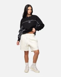 Carre International Crewneck Black/Grey -Culture Kings 02051346 YB006 womens 00030