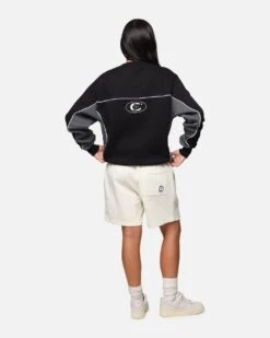 Carre International Crewneck Black/Grey -Culture Kings 02051346 YB006 womens 00040