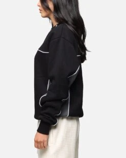 Carre International Crewneck Black/Grey -Culture Kings 02051346 YB006 womens 00060