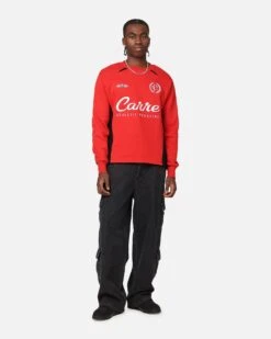Carre Prestige Crewneck Red -Culture Kings 02051347 YR001 mens 00020