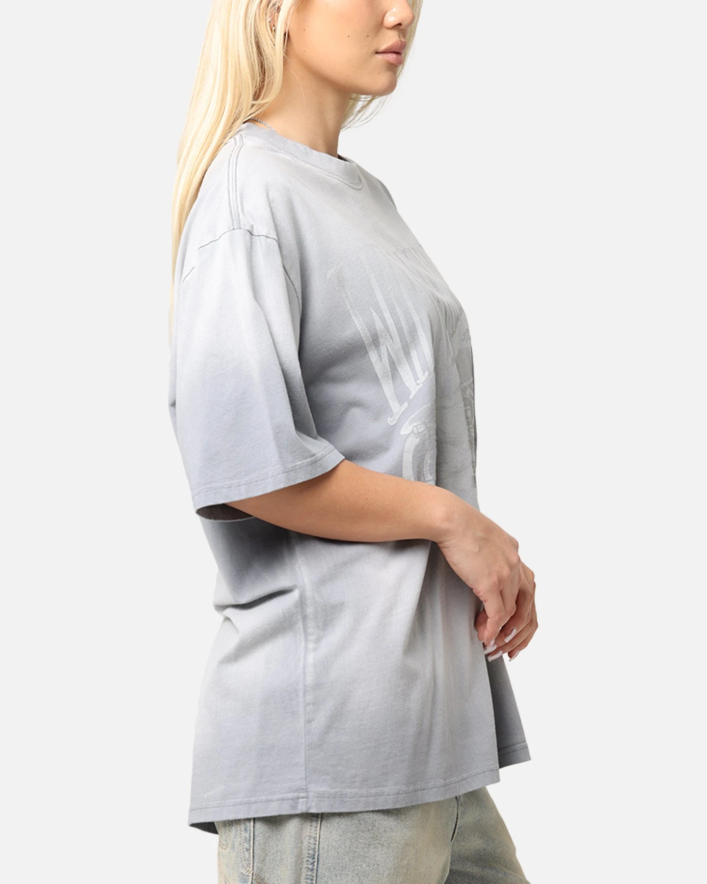 Willie Nelson Bike T-Shirt Washed Grey 7 Willie Nelson Bike T-Shirt Washed Grey - Image 5