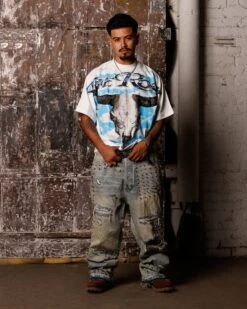 Loiter X WWE The Rock Vintage T-Shirt Off White 10 Loiter X WWE The Rock Vintage T-Shirt Off White -Culture Kings 02051405 YO007 mens 000030