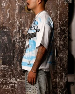 Loiter X WWE The Rock Vintage T-Shirt Off White 12 Loiter X WWE The Rock Vintage T-Shirt Off White -Culture Kings 02051405 YO007 mens 000050