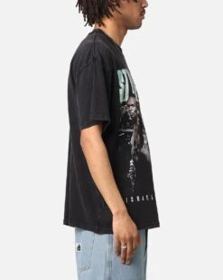 UFC By Culture Kings Israel "The Last Stylebender" Adesanya Revenge Vintage T-Shirt Black Acidwash -Culture Kings 02051407 YB017 mens 00040