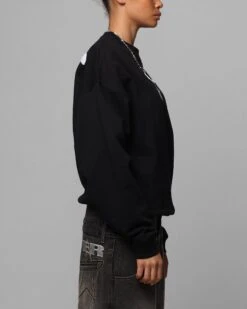Loiter Premium Essentials Crewneck Black -Culture Kings 02051410 YB001 womens 00050