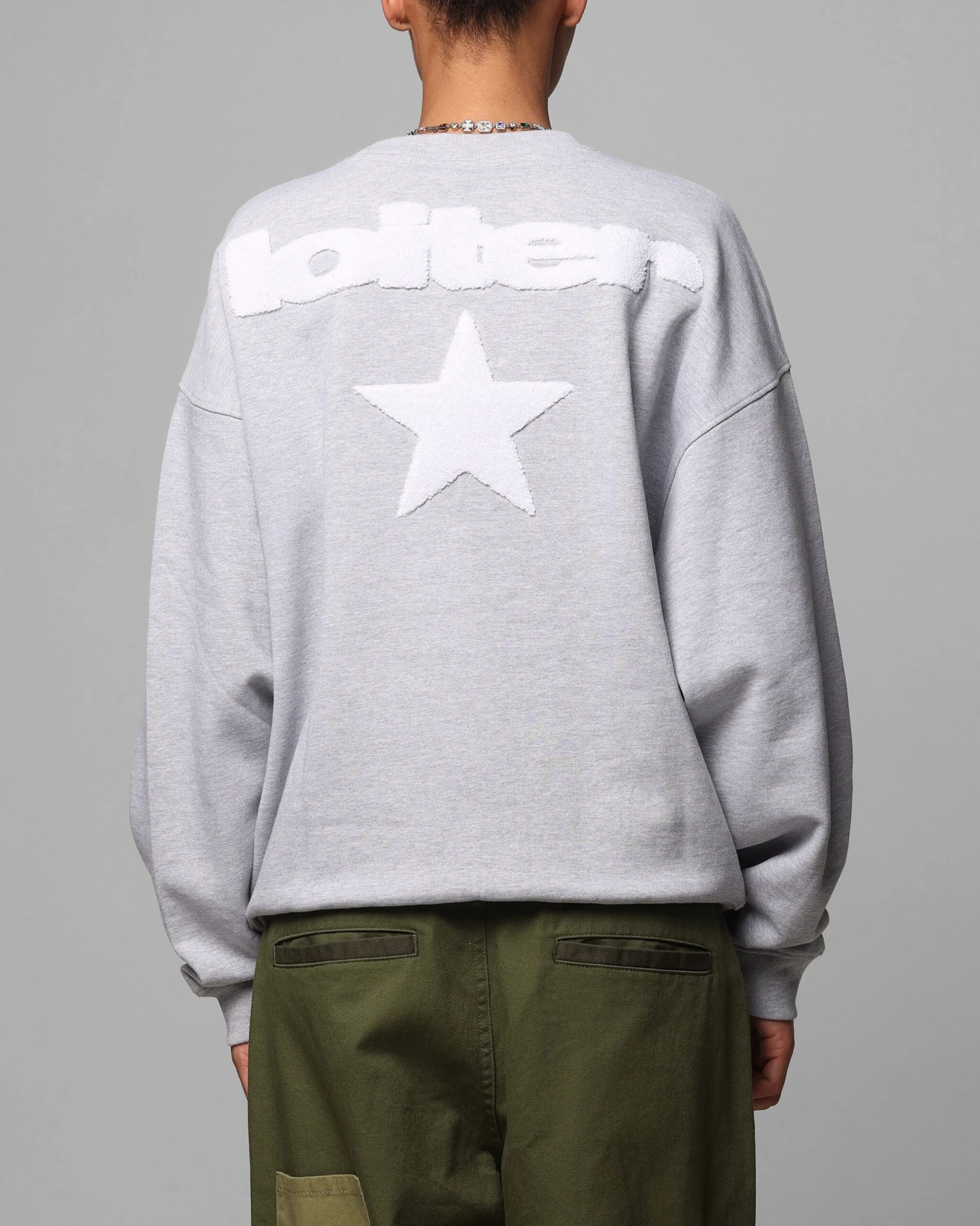 Loiter Premium Essentials Crewneck Grey Marle 3 Loiter Premium Essentials Crewneck Grey Marle