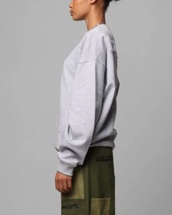 Loiter Premium Essentials Crewneck Grey Marle 15 Loiter Premium Essentials Crewneck Grey Marle -Culture Kings 02051410 YQ163 womens 00060