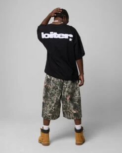 Loiter Premium Essentials Boxy T-Shirt Black -Culture Kings 02051416 YB001 mens 00040