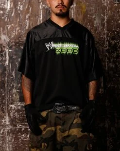 Loiter X WWE Wrestle Mania Training Jersey Black -Culture Kings 02051420 YB001 mens 0000020 27801c5a 42c6 469e ab00 7cd5a18036fc