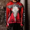 Loiter X WWE The Rock Motorcross Long Sleeve Jersey Red/Black -Culture Kings 02051483 YR010 mens 000010