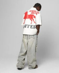 Loiter Rodeo Zip Up Shirt Off White -Culture Kings 02051496 YO007 mens 00040 e525a3de 25a7 4262 bfd1 3275a57e323a