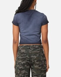 Morgan Wallen Women's Cowgirl Sunfade Baby T-Shirt Black Wash -Culture Kings 02051564 YB295 womens 0030