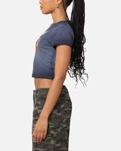 Bon Jovi Women's Dead Or Alive Sunfade Baby T-Shirt Black Wash -Culture Kings 02051565 YB295 womens 0060