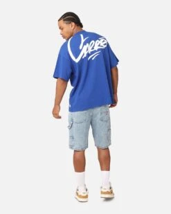 Carre Graffiti T-Shirt Royal -Culture Kings 02051613 YR400 mens 00030