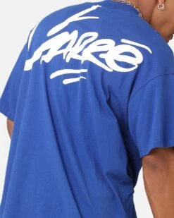 Carre Graffiti T-Shirt Royal -Culture Kings 02051613 YR400 mens 00070