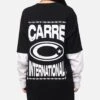 Carre C-Star Long Sleeve T-Shirt Black/White -Culture Kings 02051617 YB012 womens 00010