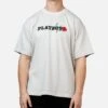 Playboy Rose Boxy T-Shirt Lunar Rock -Culture Kings 02051640 YL327 mens 0010