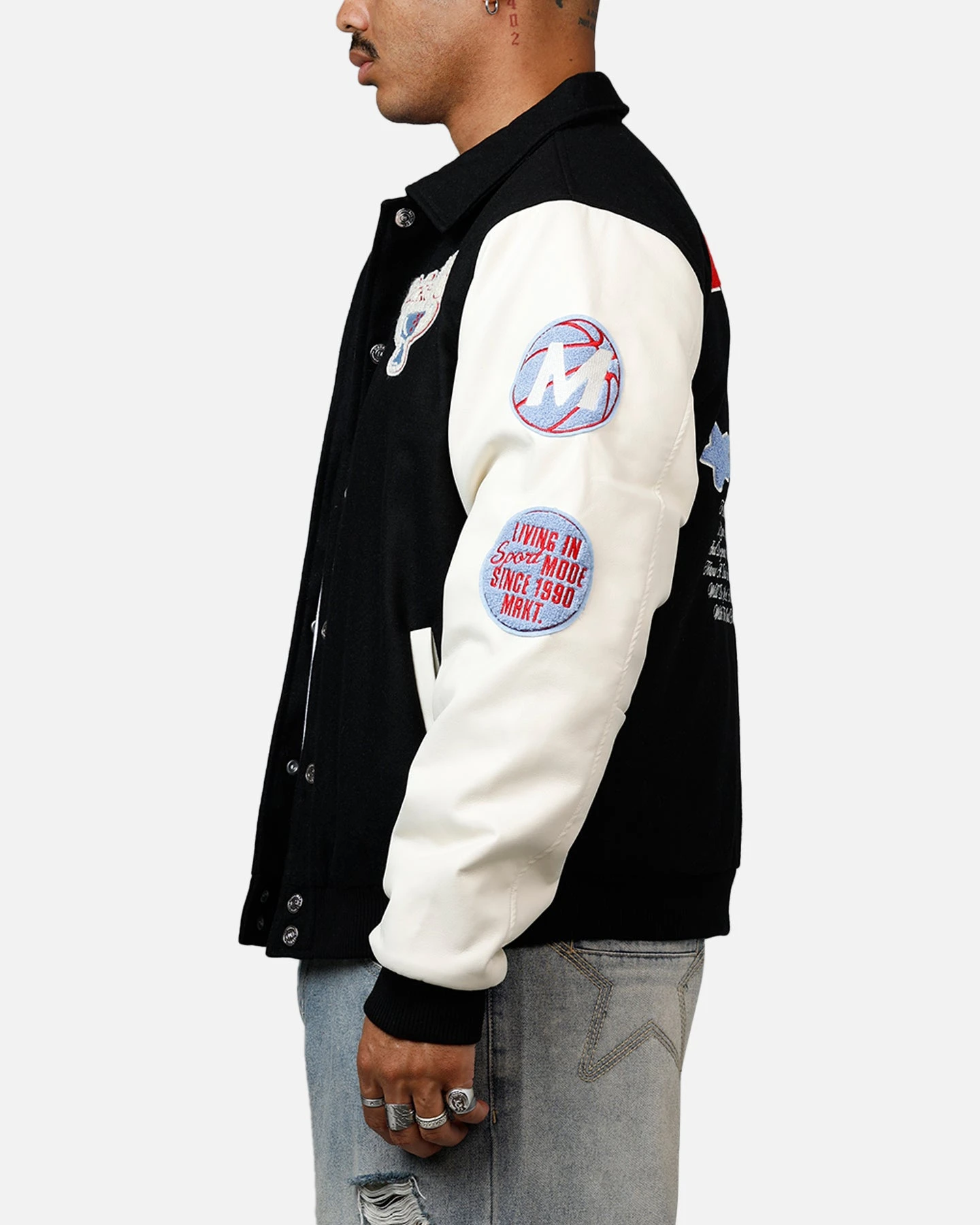 Market 1990 Varsity Jacket Multi 8 Market 1990 Varsity Jacket Multi - Image 6
