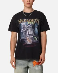 Megadeth Embryo Vintage T-Shirt Black Vintage