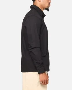 Carre Dice Club Long Sleeve Button Up Shirt Black -Culture Kings 02051711 YB001 mens 00050