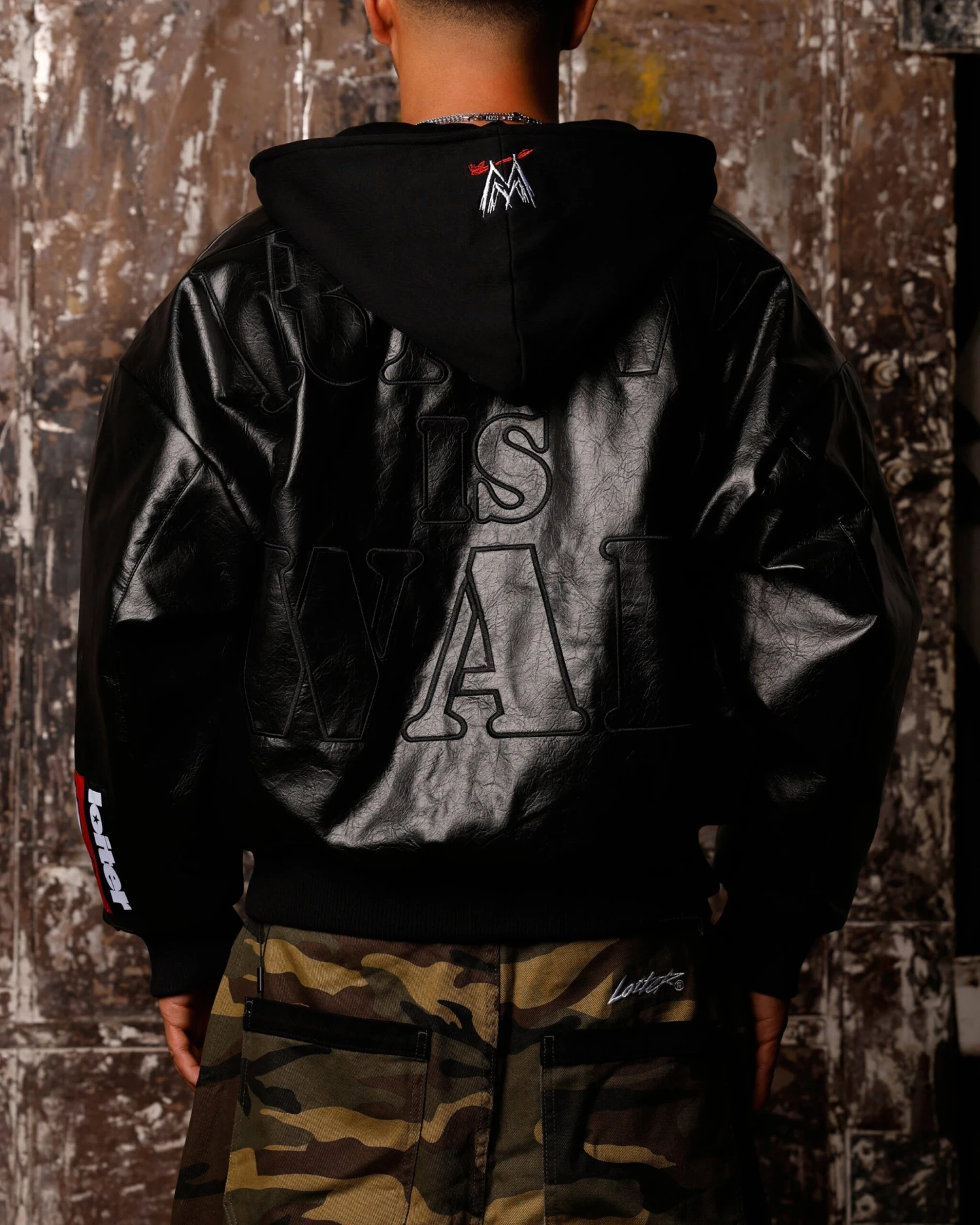Loiter X WWE Raw Is War Jacket Black 4 Loiter X WWE Raw Is War Jacket Black - Image 2