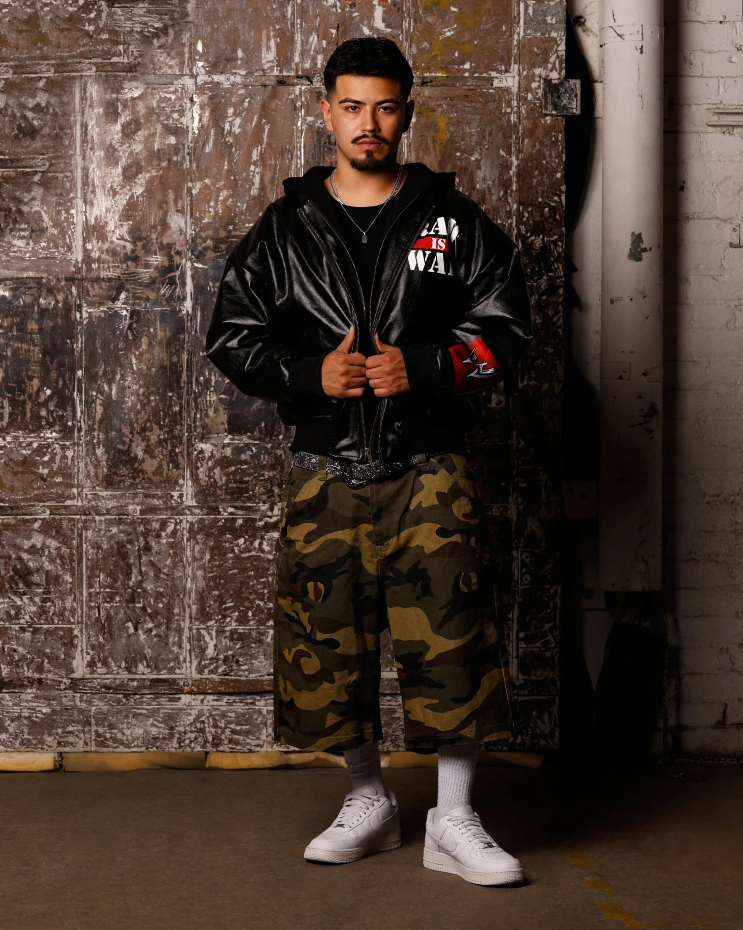 Loiter X WWE Raw Is War Jacket Black 5 Loiter X WWE Raw Is War Jacket Black - Image 3