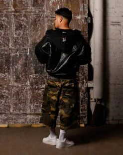 Loiter X WWE Raw Is War Jacket Black 17 Loiter X WWE Raw Is War Jacket Black -Culture Kings 02051723 YB001 mens 000060