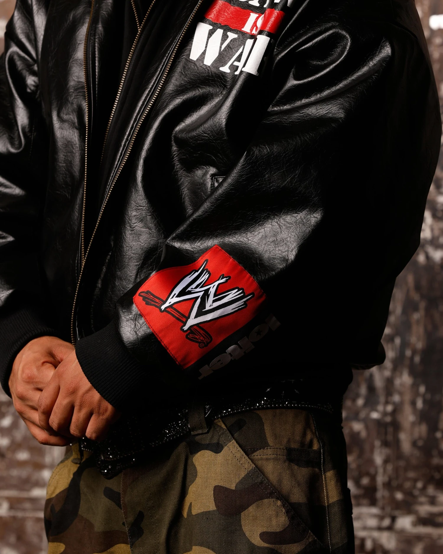 Loiter X WWE Raw Is War Jacket Black 10 Loiter X WWE Raw Is War Jacket Black - Image 8