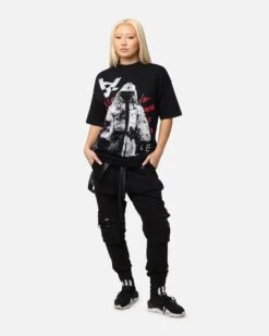 The Anti Order Legion Mock Neck T-Shirt Black -Culture Kings 02051748 YB001 womens 00030