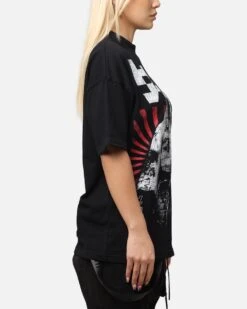 The Anti Order Legion Mock Neck T-Shirt Black -Culture Kings 02051748 YB001 womens 00050